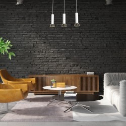 Dante 3x Mini GU10 Pendant Lamp White/Gold