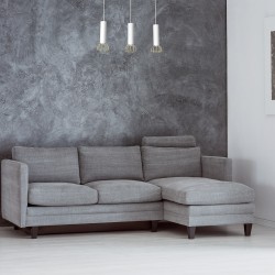 Dante 3x Mini GU10 Pendant Lamp White/Gold