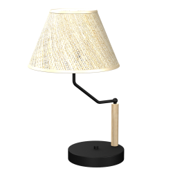 ETNA Black Table Lamp 1xE27