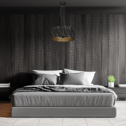 Підвісна лампа SENSO Black/Gold 3xE27