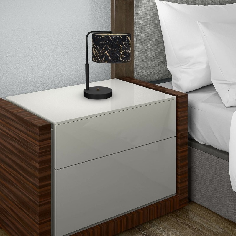 SENSO Black/Gold Table Lamp 1xE27