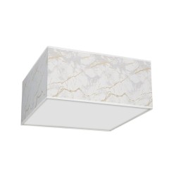 Senso Ceiling Lamp Square 3xE27 White/Gold