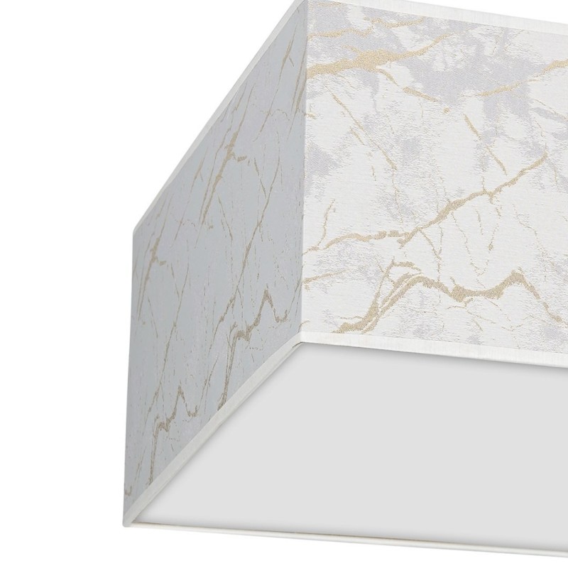 Senso Ceiling Lamp Square 3xE27 White/Gold