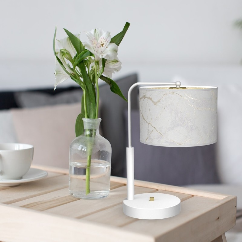 Senso Night Lamp 1xE27 White/Gold