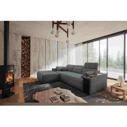 Ecksofa Milano I mit Schlaffunktion im Gewebe Plecionka, Verita 88 – Eleganz und Funktionalität in einem