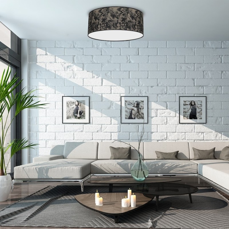 SATINO GOLD Ceiling Lamp 2xE27 Ø40cm