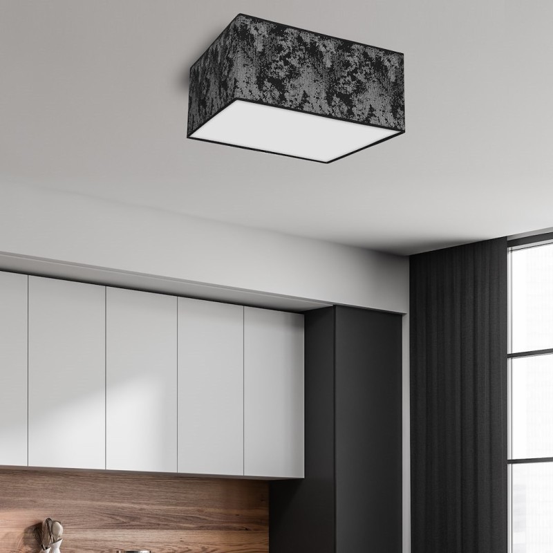 SATINO SILVER Ceiling Lamp 2xE27