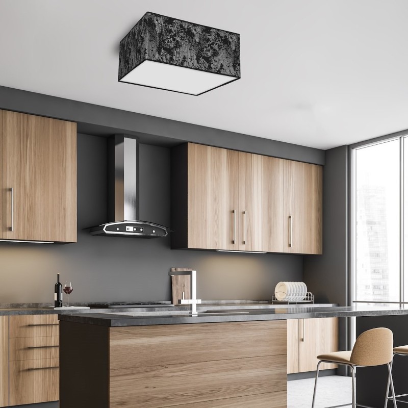 SATINO SILVER Ceiling Lamp 2xE27