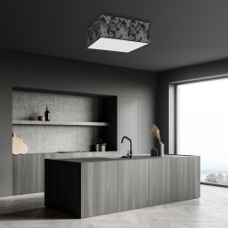 Deckenleuchte SATINO SILVER 3xE27 50cm