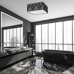 Стельова лампа SATINO SILVER 3xE27 50см