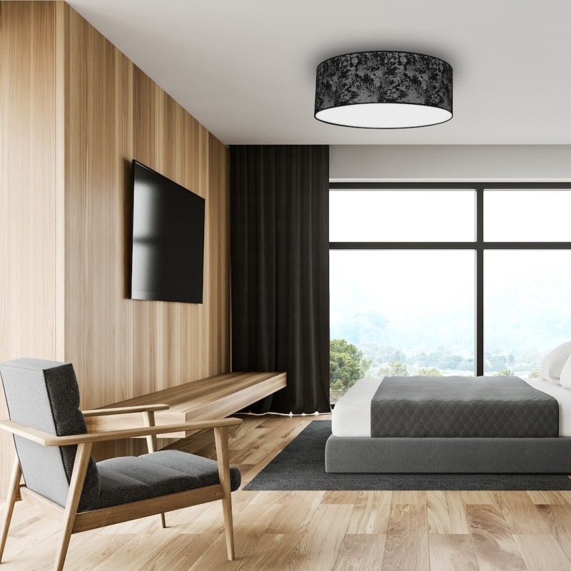 Стельова лампа SATINO SILVER 3xE27 Ø50см