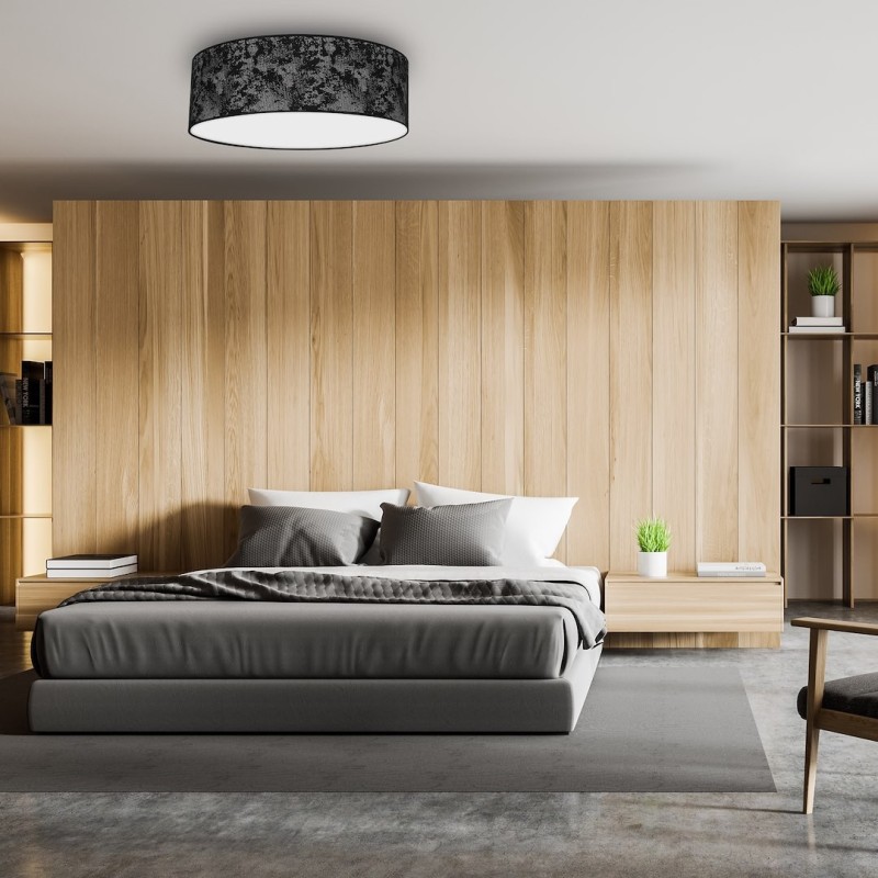 Ceiling Lamp SATINO SILVER 3xE27 Ø60cm