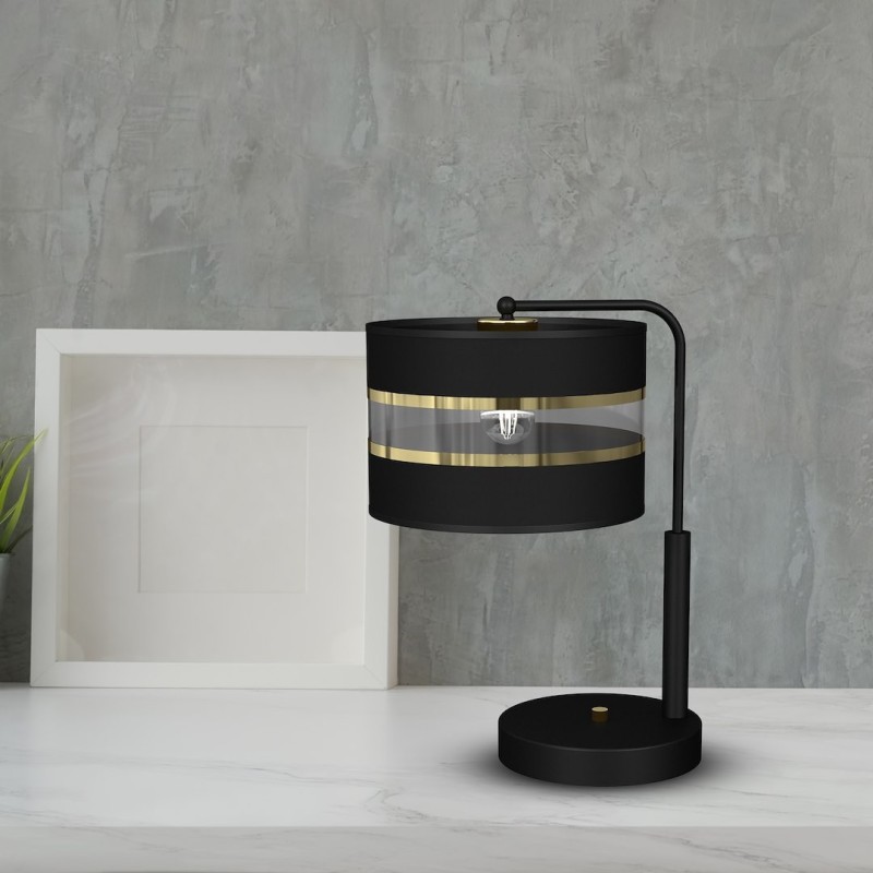ULTIMO BLACK Night Lamp 1xE27