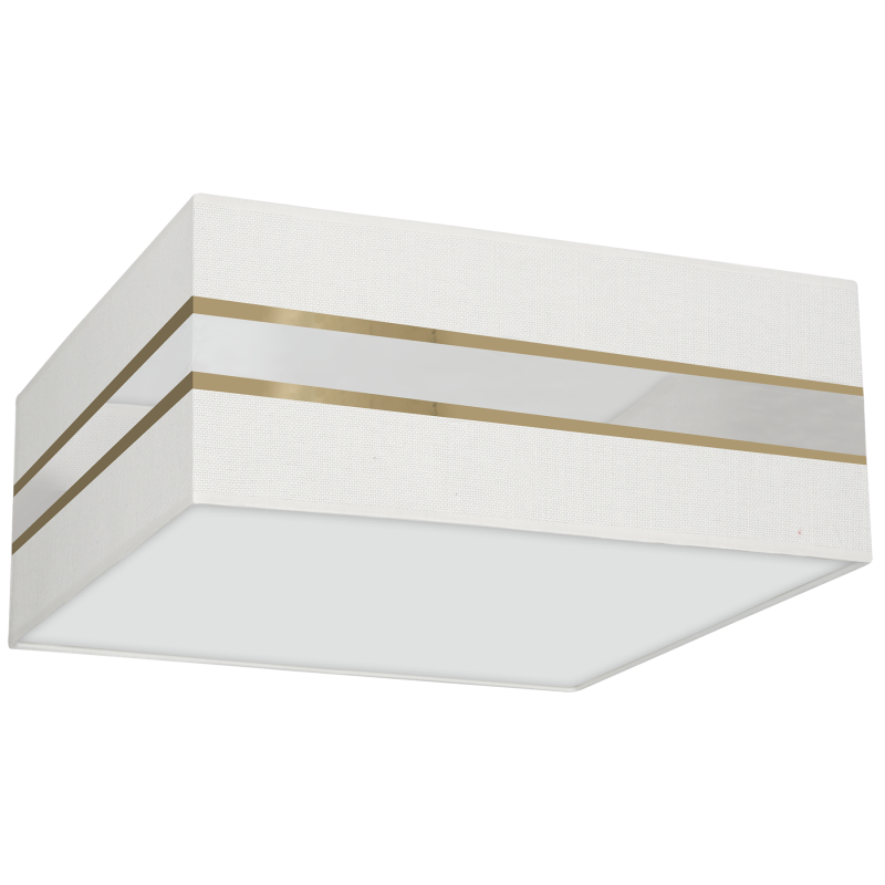 Ceiling lamp Square Ultimo 3xE27 White