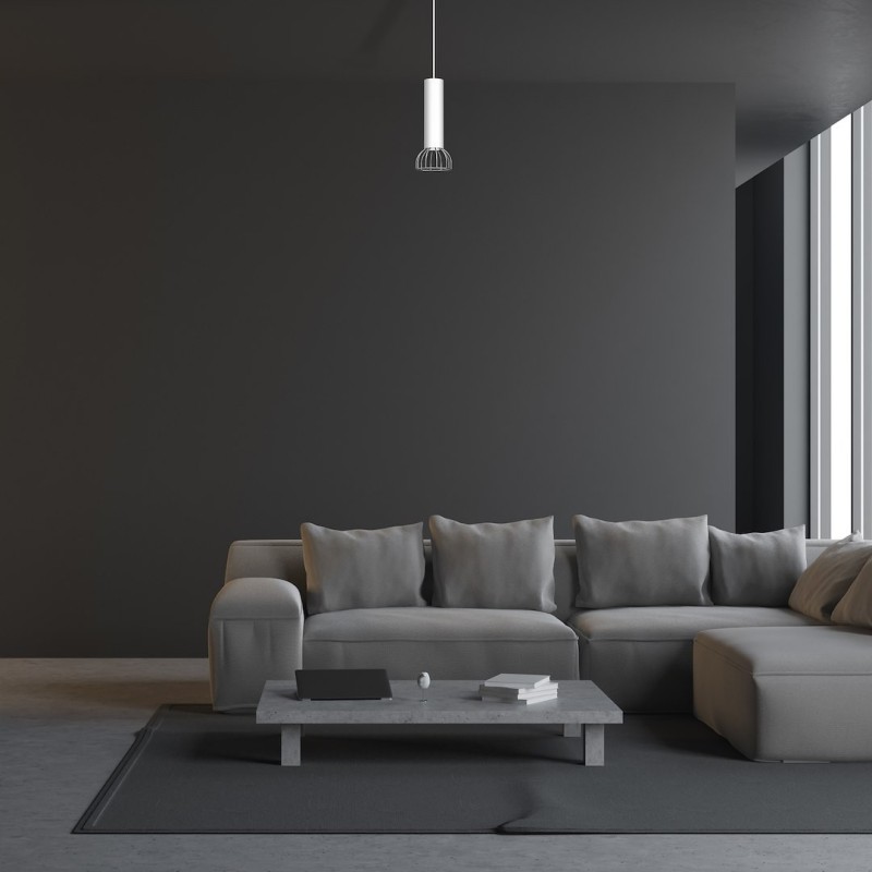 Hanging Lamp DANTE SILVER 1x mini GU10