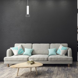 Hanging Lamp DANTE SILVER 1x mini GU10