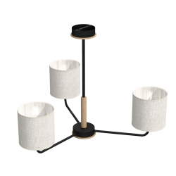 ATLANTA Chandelier 3xE27