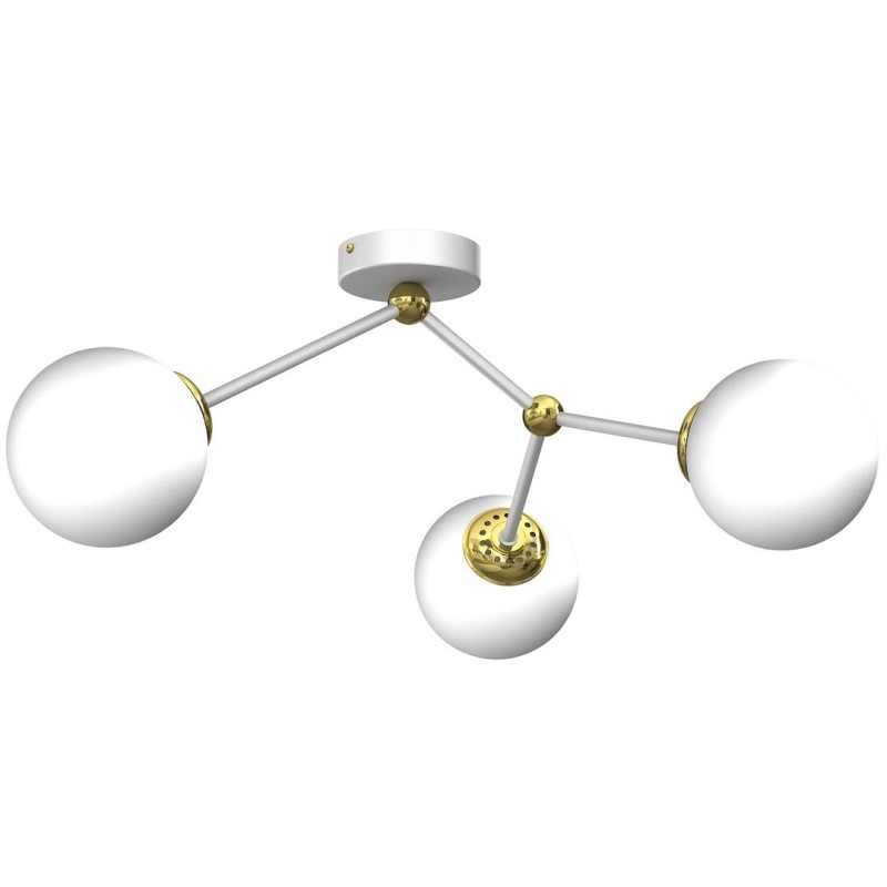 Joy Ceiling Lamp 3xE14 White/Gold