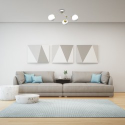 Joy Ceiling Lamp 3xE14 White/Gold