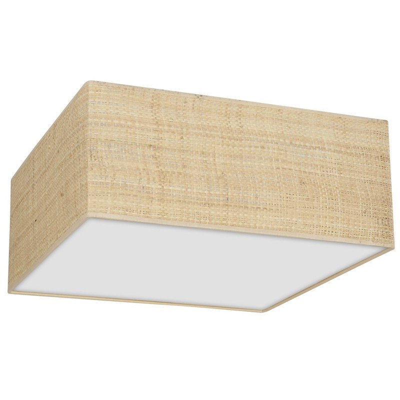 Marshall Ceiling Lamp 3xE27 White/Rattan