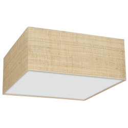 Marshall Ceiling Lamp 3xE27 White/Rattan