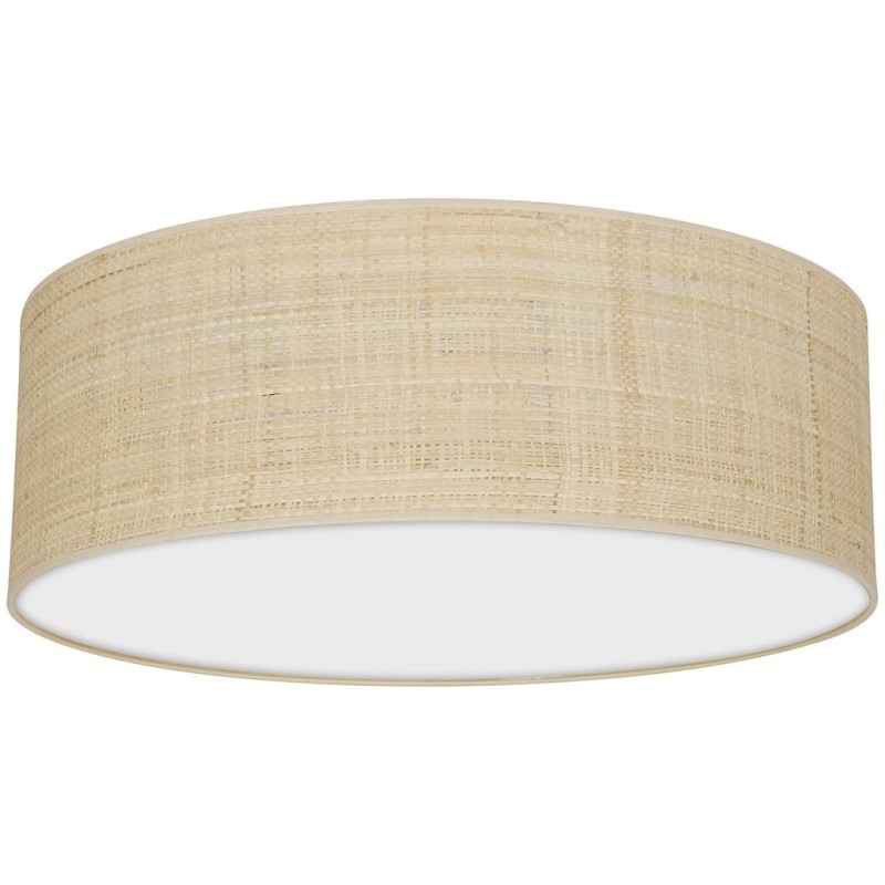 Marshall Ceiling Lamp 3xE27 Ø50cm White/Rattan