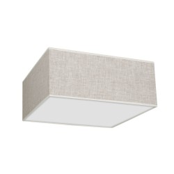Ceiling lamp LINO WHITE / LINEN 2xE27