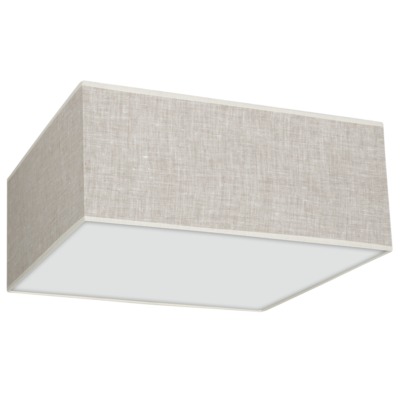 Ceiling lamp LINO WHITE / LINEN 2xE27