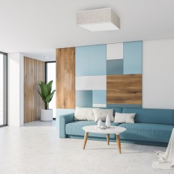 Lámpara de techo LINO BLANCO / LINO 3xE27