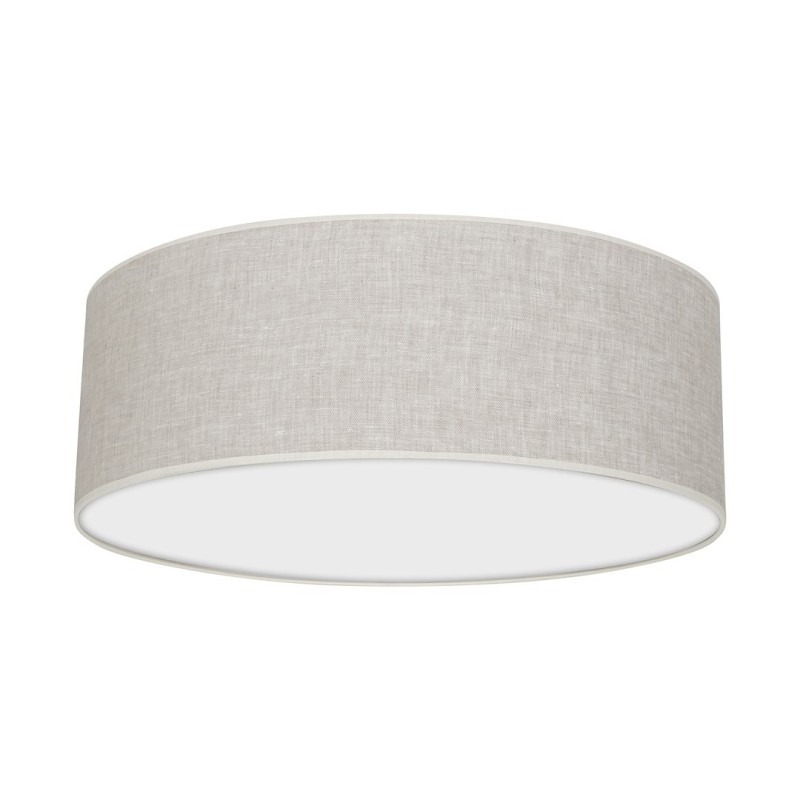 Ceiling lamp LINO WHITE / LINEN 3xE27