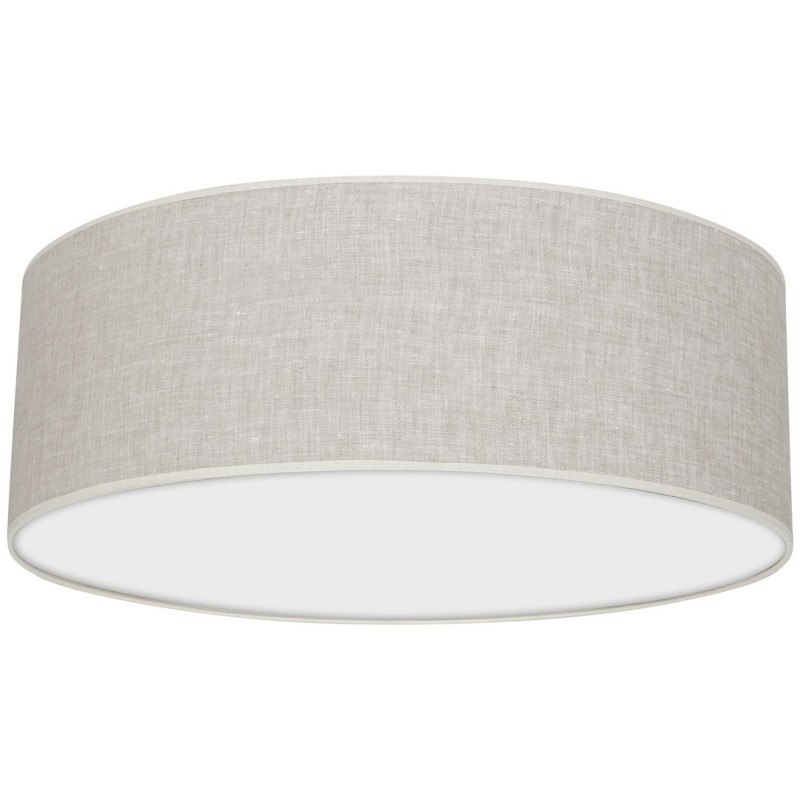 Ceiling lamp LINO WHITE / LINEN 3xE27