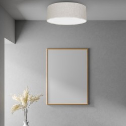 Ceiling lamp LINO WHITE / LINEN 3xE27