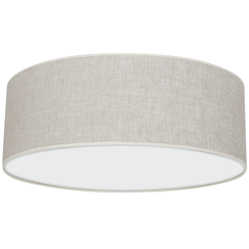 Ceiling lamp LINO WHITE / LINEN 3xE27