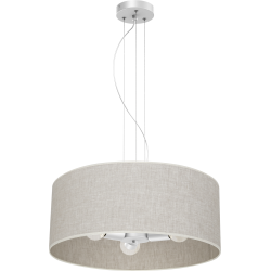 Ceiling lamp LINO WHITE / LINEN 3xE27