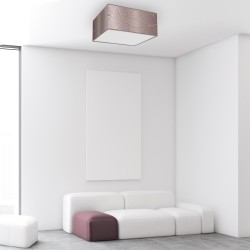 ZIGGY PINK Ceiling Lamp Gold/Pink 2xE27