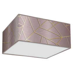 ZIGGY PINK Ceiling Lamp Gold/Pink 2xE27