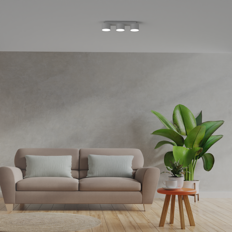 Lampa sufitowa Dixie 3xGX53 Biały