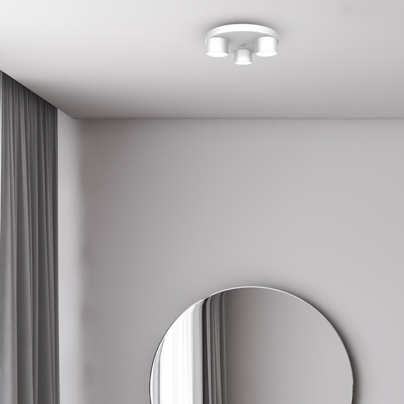 Dixie Ceiling Lamp 3xGX53 White