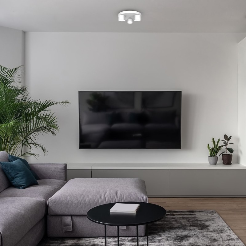 Lampa sufitowa Dixie 3xGX53 Biały