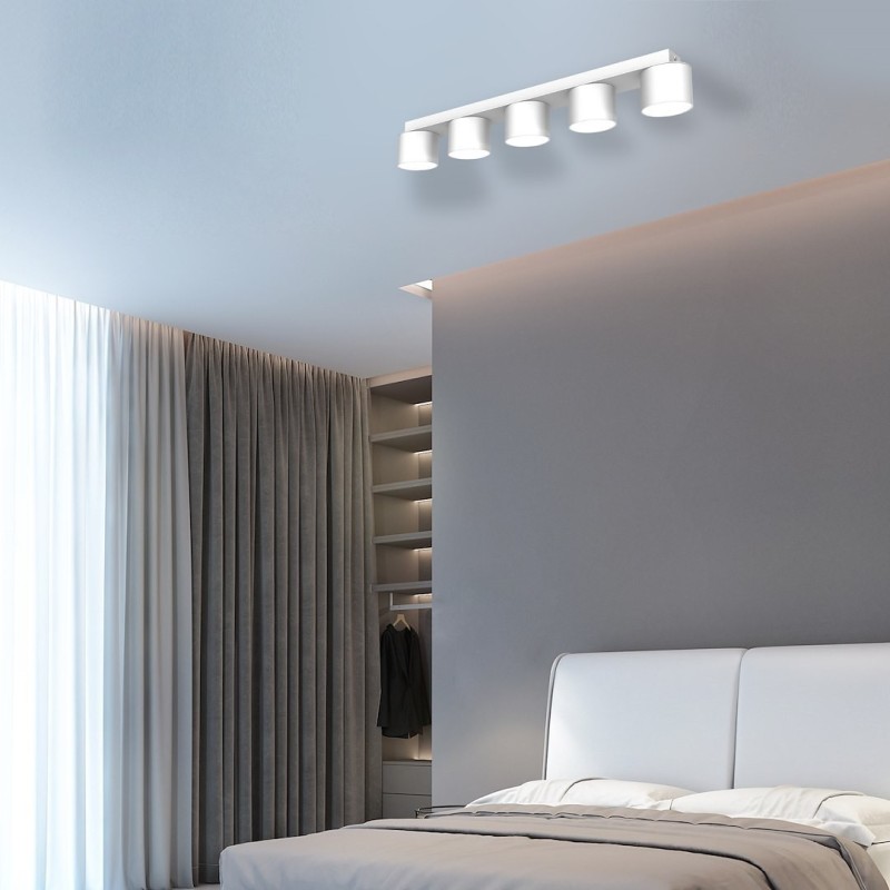Lampa sufitowa Dixie 5xGX53 Biały