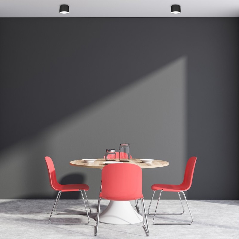 Lampa sufitowa DIXIE Black 1xGX53