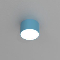 DIXIE Blue Ceiling Lamp 1xGX53