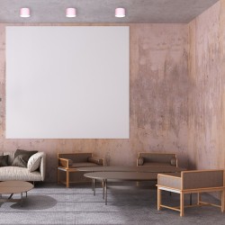 Deckenleuchte DIXIE Pink 1xGX53