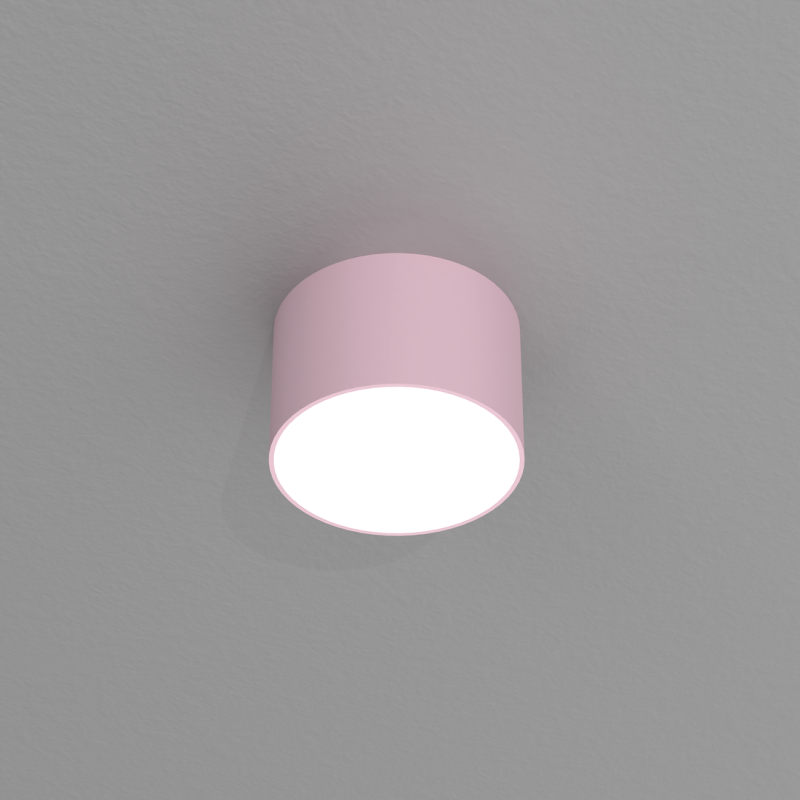 Lampa sufitowa DIXIE Pink 1xGX53