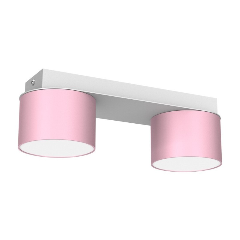 Ceiling lamp Dixie 2xGX53 Pink/White