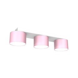 Ceiling lamp Dixie 3xGX53 Pink/White