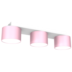 Ceiling lamp Dixie 3xGX53 Pink/White
