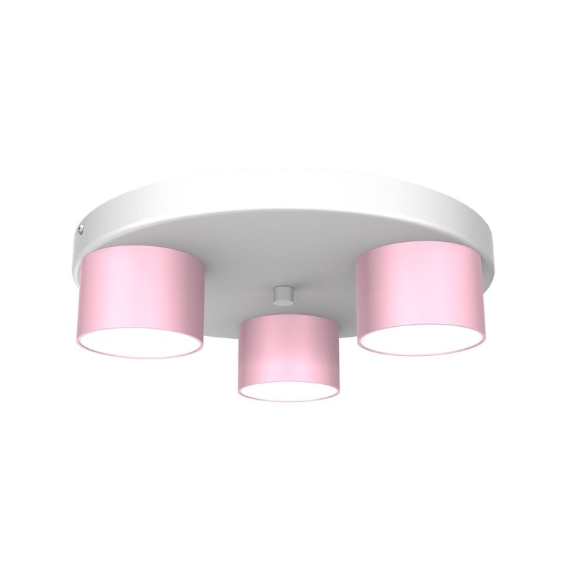 Ceiling lamp Dixie 3xGX53 Pink/White