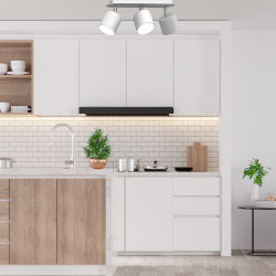 Lámpara de techo Dixie 3xGX53 Blanco