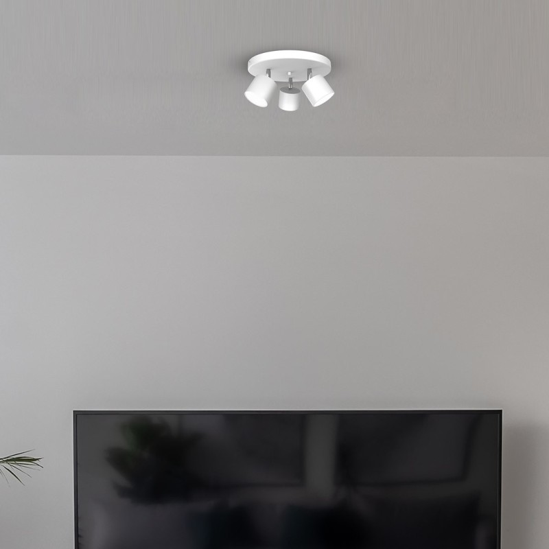 Lampa sufitowa Dixie 3xGX53 Biały